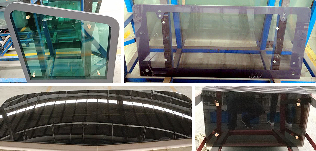 Mobile Home and School Bus Glass Display